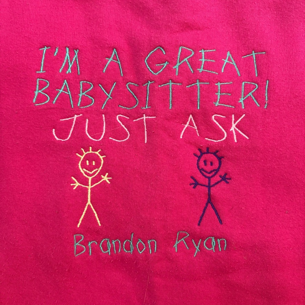 🔵 Crewneck Sweatshirt in Dark pink | unisex medium (38-40)